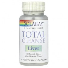 Solaray, Total Cleanse, суміш для очищення печінки, 60 вегетаріанських капсул